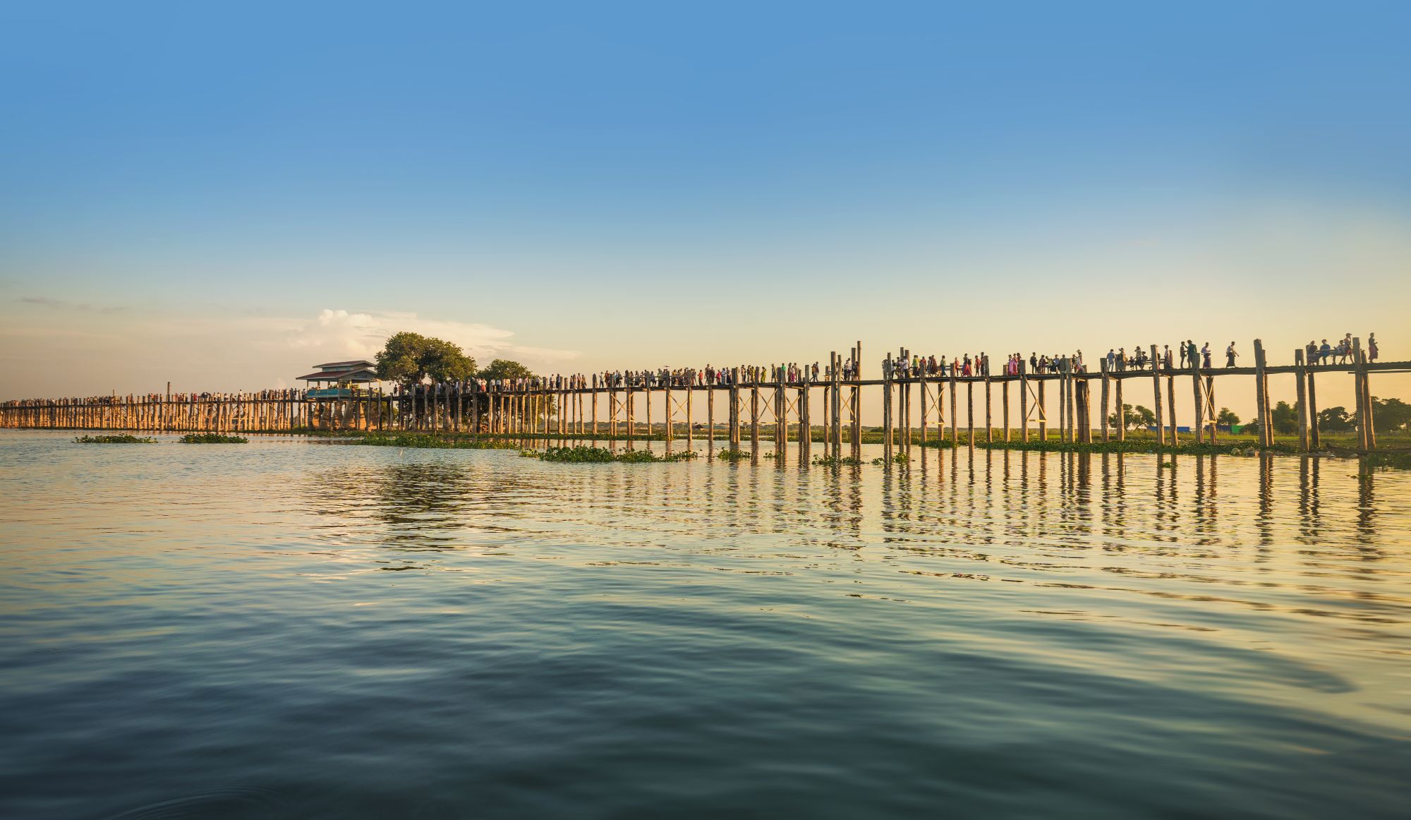 Myanmar Amarapura U Bein brug