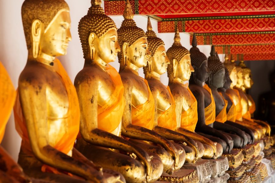 Thailand Bangkok Wat Pho Buddhist temple