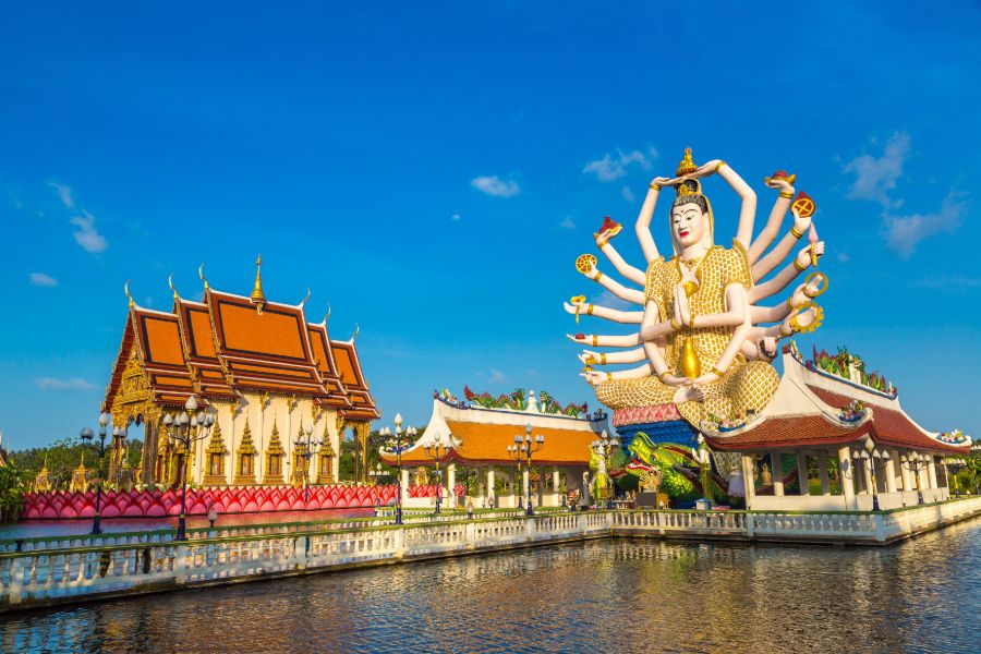 Thailand Koh Samui Wat Plai Laem