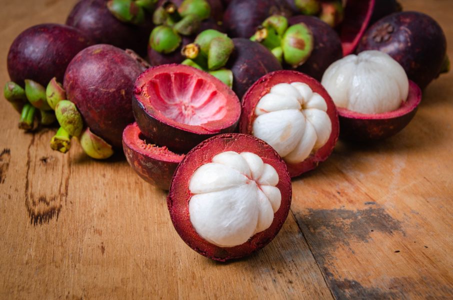 Mangosteen,Is,A,Fruit,From,Asia,That,Has,Been,Very
