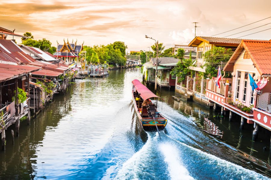 thailand bangkok thonburi long tail boat 2
